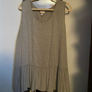 Ava & Viv Striped Tank Top